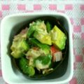 ma___111's cooksnap of when they made アボカドとカニカマのサラダ.