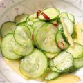 mcc5646's cooksnap of when they made 胡瓜のラーパーツァイ風...✿ピリ辛.