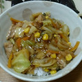 ミリメー's cooksnap of when they made さばの水煮缶ときゃべつの中華丼.