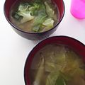 もりのりころ's cooksnap of when they made キャベツの甘味が引き立つ味噌汁☆.