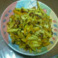 くじらのたまご's cooksnap of when they made さつまいもとかぼちゃのきんぴら.