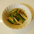 えりべえ's cooksnap of when they made 【常備菜】ささぎと油揚げの炒め物.