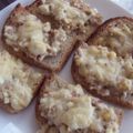 mimiko10's cooksnap of when they made 超簡単♪卵とツナのトースト.