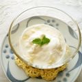 ruruyun's cooksnap of when they made 蜂蜜レモンのデザート♪レモンシラバブ.