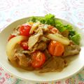 ちょこ０１７'s cooksnap of when they made 豚バラとトマトの生姜焼き.