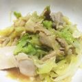 6ami_h9's cooksnap of when they made 鶏モモとキャベツのヘルシー炒め.