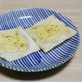 アクセル☆'s cooksnap of when they made 餃子の皮でデザートピザ.