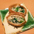 ＊KaNoｎ＊'s cooksnap of when they made わさび＆ほうれん草のお稲荷さん.