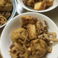 モカぷりん♪'s cooksnap of when they made 厚揚げと豚こまの煮物(^ω^).