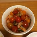 a0imama♡'s cooksnap of when they made ★ミニトマト＆キムチ 麺つゆ和え.
