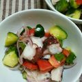 さくらスキップ's cooksnap of when they made さっぱりタコとトマトのバジルサラダ.