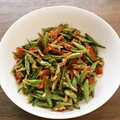 vkinokov's cooksnap of when they made 超簡単！いんげん豆の卵とじ.