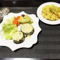 クック2IQJKT☆'s cooksnap of when they made ズッキーニのひき肉はさみ焼き.