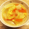 りぃー２４'s cooksnap of when they made 白菜とエリンギと卵の中華スープ.