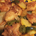 kiyosechan's cooksnap of when they made 鶏肉とじゃがいものゆず胡椒炒め.