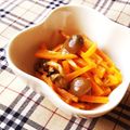 とこきち's cooksnap of when they made レンジで簡単！人参ときのこのバター醤油煮.