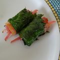 melmarilyn's cooksnap of when they made 紅生姜の豚紫蘇巻き.