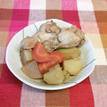 龍青空ママ's cooksnap of when they made 手羽先とじゃが芋と大根の煮物♪.
