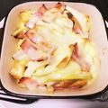 grcrwy's cooksnap of when they made 朝ごはんに♪豆乳パングラタン.