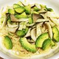 クックNRS04J☆'s cooksnap of when they made 簡単！冷製アボガドとエリンギのパスタ.