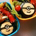 3ざるかあさん's cooksnap of when they made キャラ弁♡ミニオン♡簡単　ツムツム風.