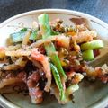 こぶたちゃんGOGO's cooksnap of when they made サッパリ！ゴーヤと胡瓜の梅おかか和え.