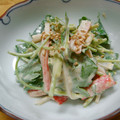 もりはん's cooksnap of when they made 三つ葉とかにかまのゆずこしょうマヨネーズ.