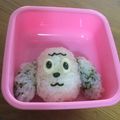 ゆち♪'s cooksnap of when they made キャラ弁☆ワンワンおにぎり.