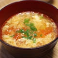 ＊実月＊'s cooksnap of when they made ❤トマトと春雨のかきたま中華スープ❤.