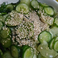 クックANLLO1☆'s cooksnap of when they made 夏の味♪白うりの胡麻和え.