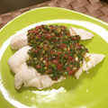 ☆糖質減らしてます☆'s cooksnap of when they made 簡単☆ダイエットささみの梅ネギソースがけ.