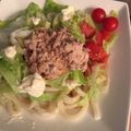 yurinar's cooksnap of when they made ♬簡単！サラダうどん♬.