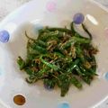 ちびチョミ's cooksnap of when they made じゃこピーマン炒め。.