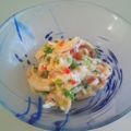 ryo2378's cooksnap of when they made 蒸し鶏の塩麹の梅ねぎダレ和え♬.