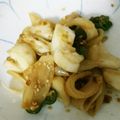 ねぞろ's cooksnap of when they made ゴマが香ばしい★イカの味噌焼き.