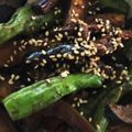 0310maru's cooksnap of when they made ナスとししとうの味噌ポン酢炒め.