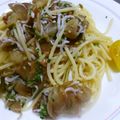 安曇の風's cooksnap of when they made 梅じゃこと水ナスの冷製パスタ.