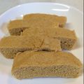 ねこnoしっぽ's cooksnap of when they made レンジで簡単！おからの黄な粉カステラ.