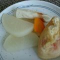 misakitcen's cooksnap of when they made 白だしで♧大根の煮物.