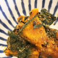 いるかくゆら's cooksnap of when they made かぼちゃと絹揚げの大葉ごま味噌和え.