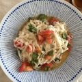 ピロエ's cooksnap of when they made 簡単美味しい☆トマトと大葉の冷製パスタ！.