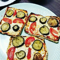 Kanasomeme's cooksnap of when they made 困ったときのもう一品♪油揚げのピザ.