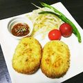 Kanasomeme's cooksnap of when they made クリーミー♥♡ポテトコロッケ.