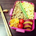Kanasomeme's cooksnap of when they made 簡単！万能！さば缶そぼろ大葉風味.