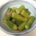 クックBLX4LQ☆'s cooksnap of when they made 簡単！オクラの胡麻和え☆材料3つ☆.