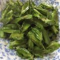 クックPCKCO5☆'s cooksnap of when they made 四角豆＝ウリズンのガーリック炒め.