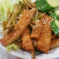 ひろのん♪'s cooksnap of when they made ピーマンとゴボウと薩摩揚げの甘辛炒め.