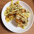れおぴん。's cooksnap of when they made ＊細切りポテささみのチーズお好み焼き風＊.