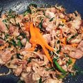 ちはんぼ's cooksnap of when they made 簡単！ニラともやしのスタミナ豚肉炒め.