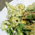 かずぷぅ's cooksnap of when they made サクサク美味しいゴーヤの天ぷら.